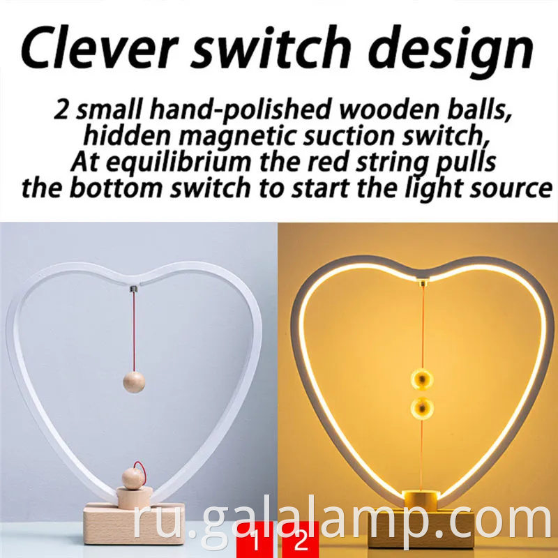 Современный плавающий ночной свет для стильной домашней атмосферы